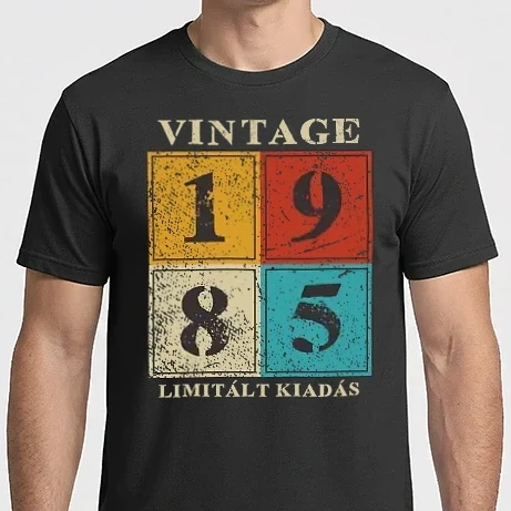 Férfi Imperial póló - Vintage limitált - 1985 világos
