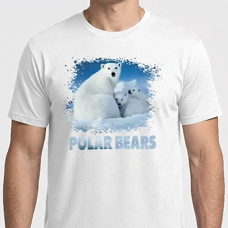 Férfi Imperial póló - polar bear
