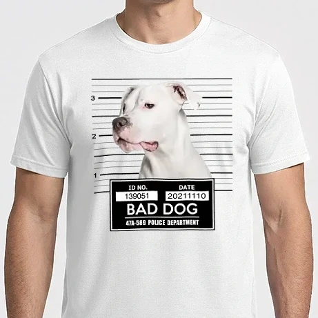Férfi Imperial póló - Argentin Dog - Bad Dog