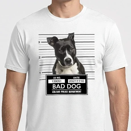 Férfi Imperial póló - American staffordshire terrier - Bad Dog