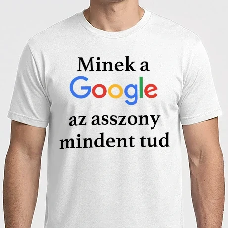 Férfi Imperial póló - Google asszony