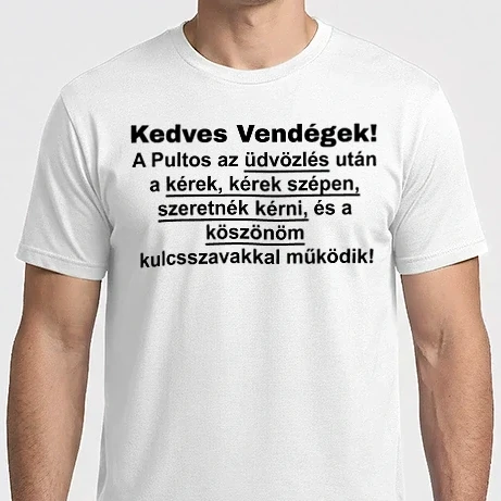 Férfi Imperial póló - Kedves Vendégek!