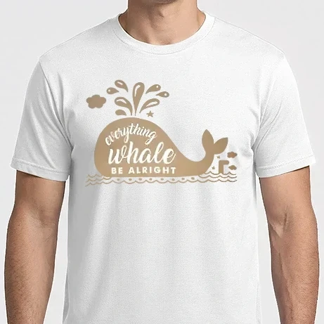 Férfi Imperial póló - Everything Whale Be Alright