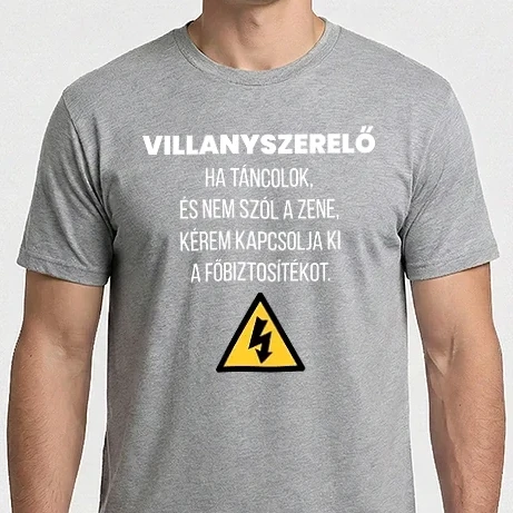 Férfi Imperial póló - Villanyszerelő