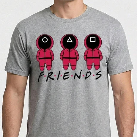 Férfi Imperial póló - Squid Game - Friends