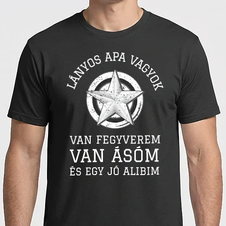 Férfi Imperial póló - LÁNYOS APA