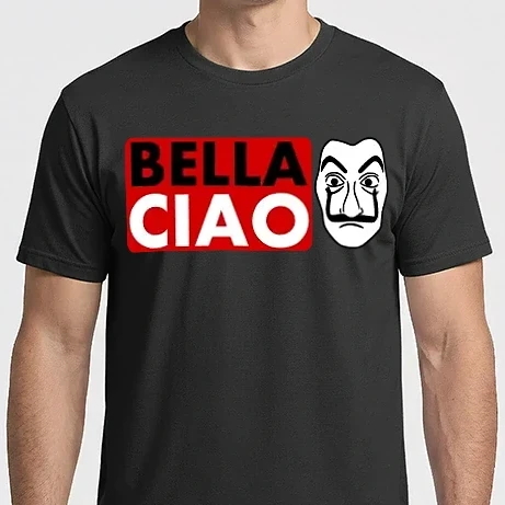 Férfi Imperial póló - Bella ciao