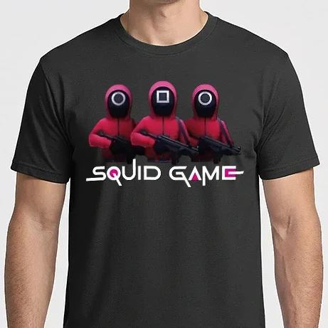 Férfi Imperial póló - Squid game - nyerd meg az életed  
