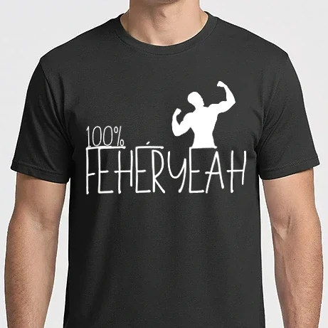 Férfi Imperial póló - 100 FEHÉRYEAH