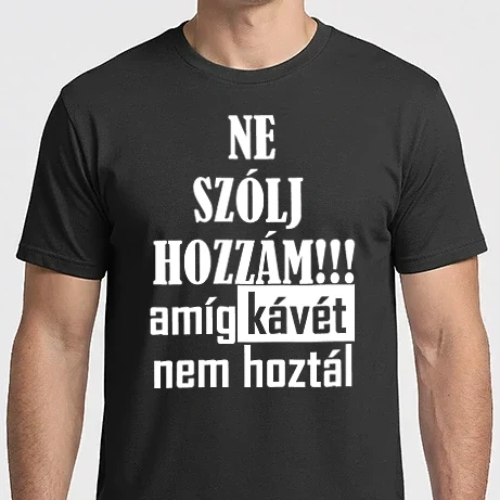 Férfi Imperial póló - ne szolj hozzám01