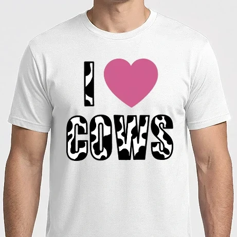 Férfi Imperial póló - I love cows