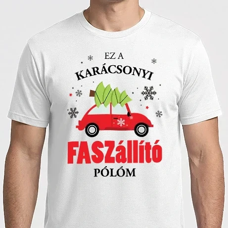 Férfi Imperial póló - Karácsonyfaszállító