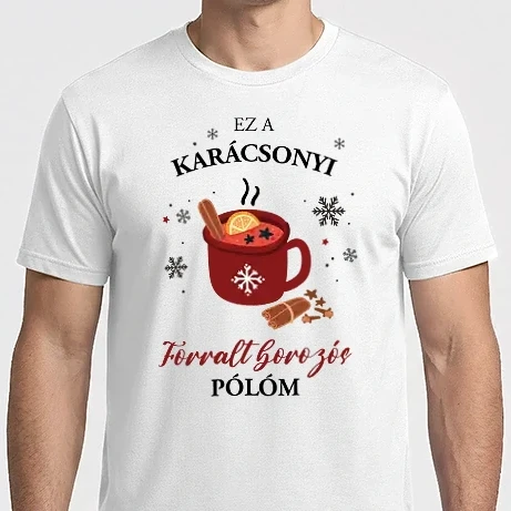 Férfi Imperial póló - Forralt borozós póló