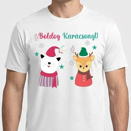 Férfi Imperial póló - Boldog Karácsonyt!