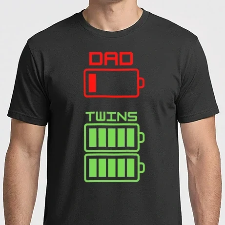 Férfi Imperial póló - Dad_Twins