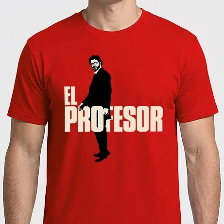 Férfi Imperial póló - La casa de papel - El profesor