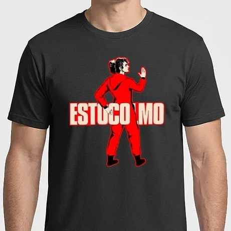 Férfi Imperial póló - La casa de papel - Estocolmo