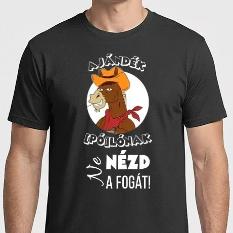 Férfi Imperial póló - Ajándék (pó)lónak ne nézd a fogát