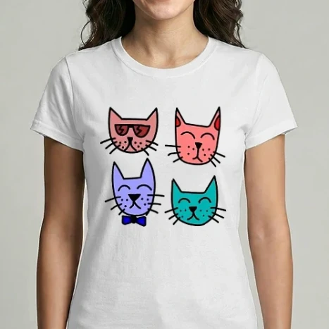 Női Imperial póló - cicák