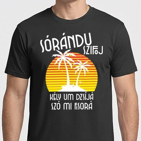 Férfi Imperial póló - LAMBADA fonetikus