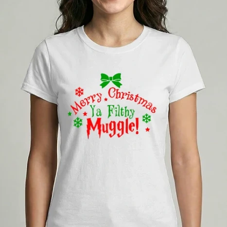 Női Imperial póló - Christmas Muggle 2