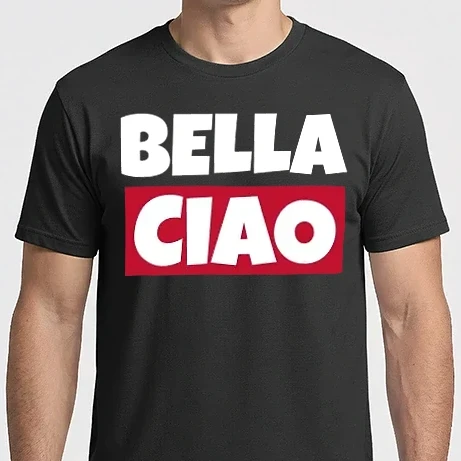 Férfi Imperial póló - BELLA CIAO