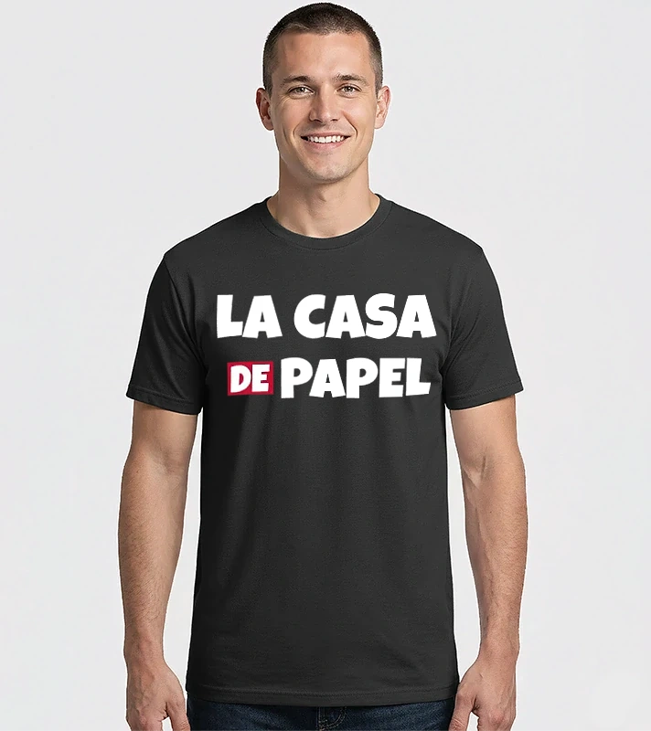 LA CASA DE PAPEL – Férfi Imperial póló