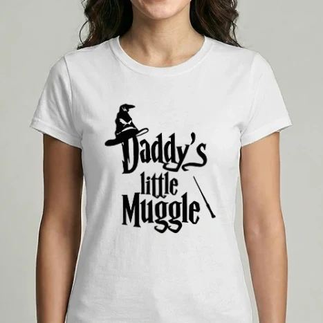 Női Imperial póló - Daddy's little muggle