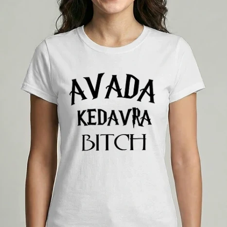 Női Imperial póló - Avada Kedavra Bitch