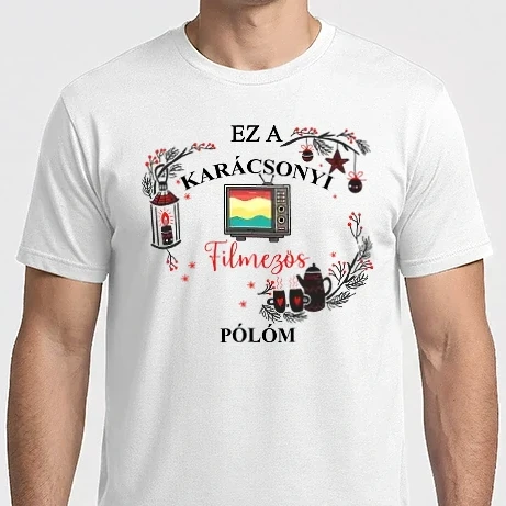 Férfi Imperial póló - Karácsonyi filmezős