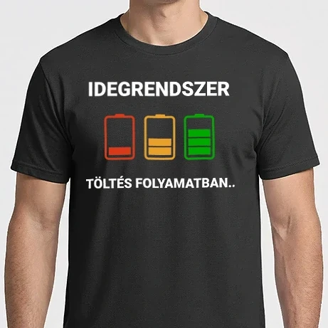 Férfi Imperial póló - Idegrendszer töltés