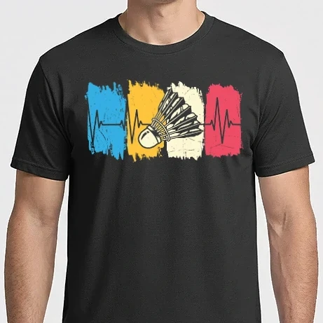 Férfi Imperial póló - Tollaslabda szívverés 