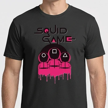 Férfi Imperial póló - Squid game - nyerd meg az életed