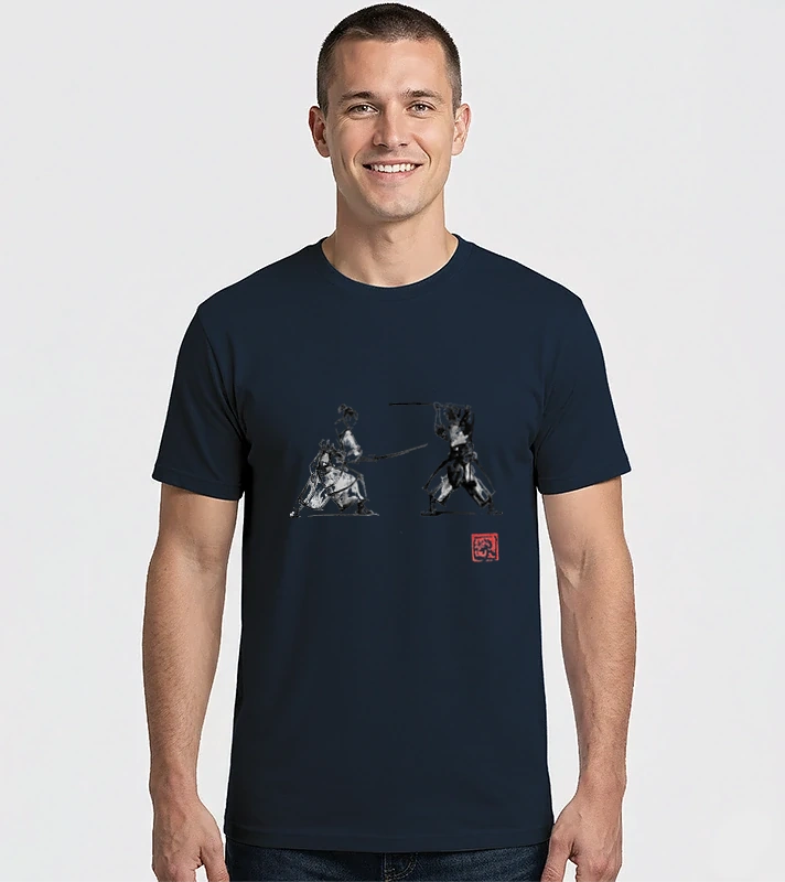 2 samurais – Férfi Imperial póló