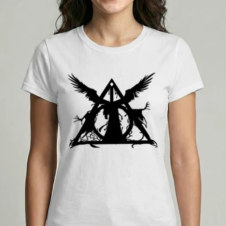 Női Imperial póló - Deathly Hallows