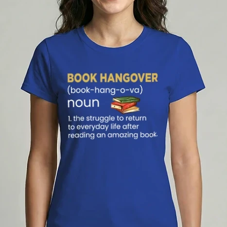 Női Imperial póló - Book hangover