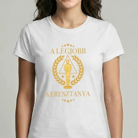 Női Imperial póló - Oscar - A legjobb keresztanya