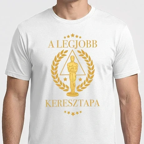 Férfi Imperial póló - Oscar - A legjobb keresztapa