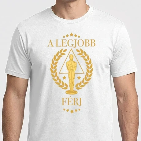 Férfi Imperial póló - Oscar - A legjobb férj