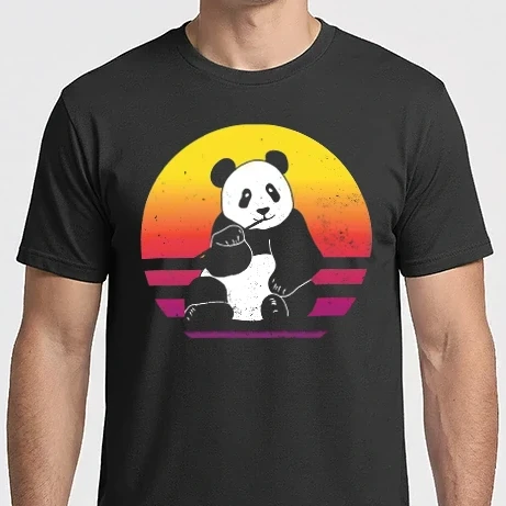 Férfi Imperial póló - Retro Panda