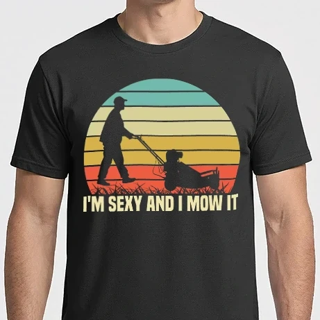 Férfi Imperial póló - I'm Sexy and I Mow It
