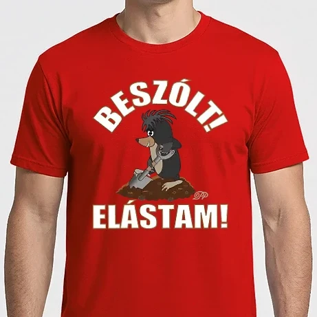 Férfi Imperial póló - Beszólt Elástam Retró