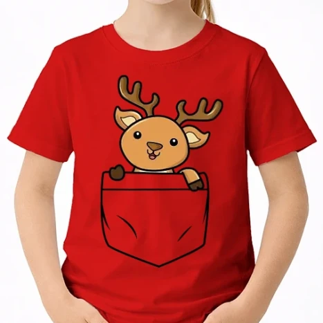 Uniszex gyerek Póló - Pocket_Rudolf