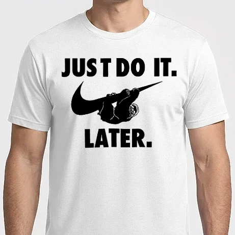 Férfi Imperial póló - Just do it later
