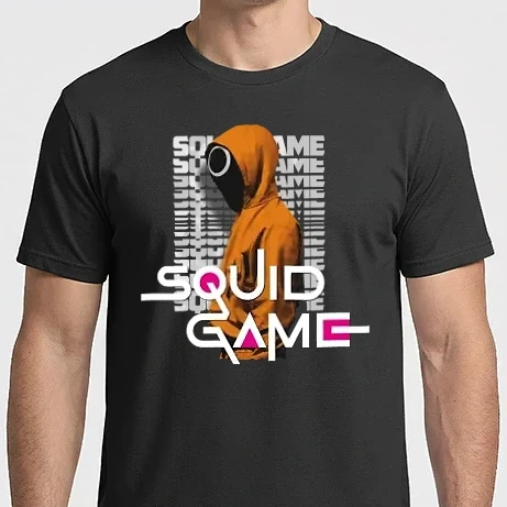 Férfi Imperial póló - Squid game art 