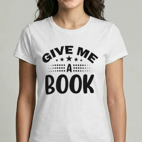Női Imperial póló - Give me a Book