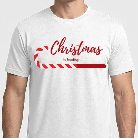 Férfi Imperial póló - Christmas is loading_03