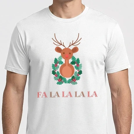 Férfi Imperial póló - FA LA LA LA LA_Rudolf_1