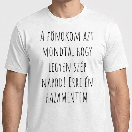 Férfi Imperial póló - Vicces, vidám, szarkasztikus