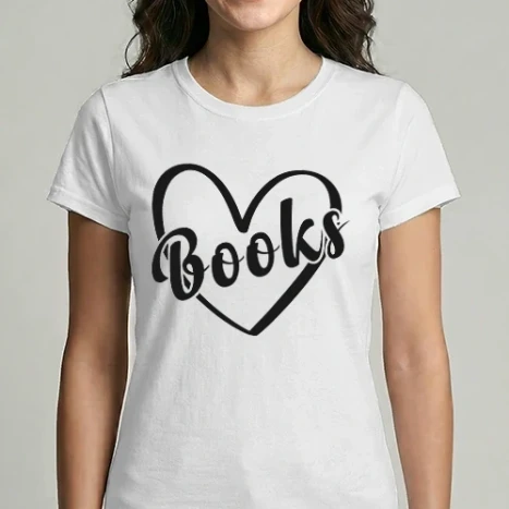 Női Imperial póló - Books love